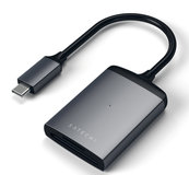 Satechi USB-C naar SD kaart lezer Grijs