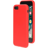 Mobiparts Silicone iPhone SE 2022 / 2020 / 8 hoesje Rood