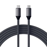 Satechi USB-C kabel 100 watt 2 meter Grijs