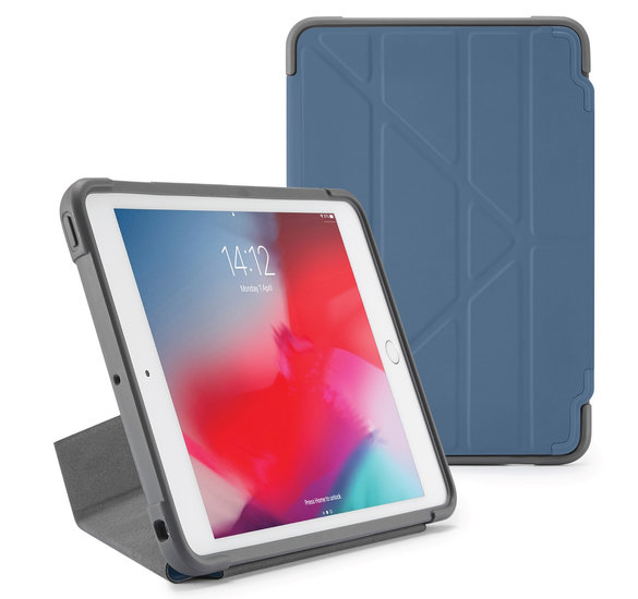 Pipetto Rugged Origami IPad Air 2019 10,5 Inch Hoesje Blauw
