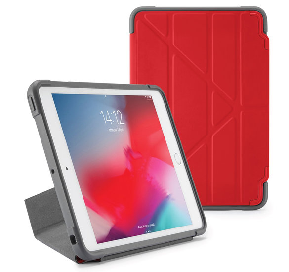 Pipetto Rugged Origami IPad Air 2019 10,5 Inch Hoesje Rood