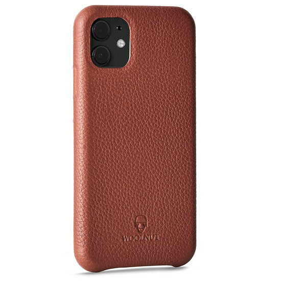 Woolnut Leather Hoesje IPhone 11 Hoesje Bruin