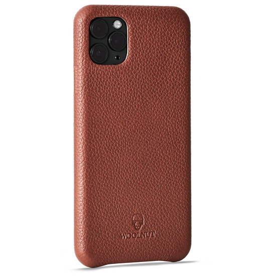 Woolnut Leather Hoesje IPhone 11 Pro Max Hoes Bruin