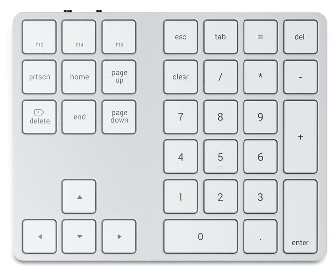 Satechi Blauwtooth Extended KeyPad Toetsenbord Zilver