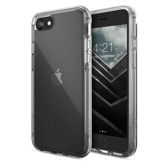 X-Doria Defense Doorzichtig IPhone SE 2022 / 2020 Hoesje Doorzichtig