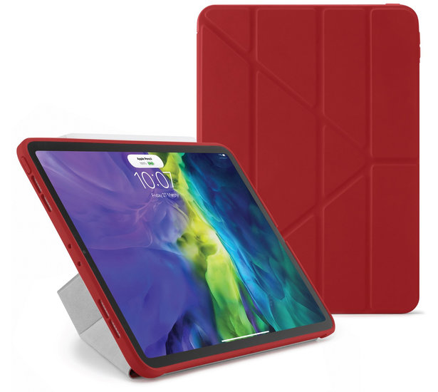 Pipetto Origami TPU IPad Air 2022 / 2020 10,9 Inch Hoesje Rood