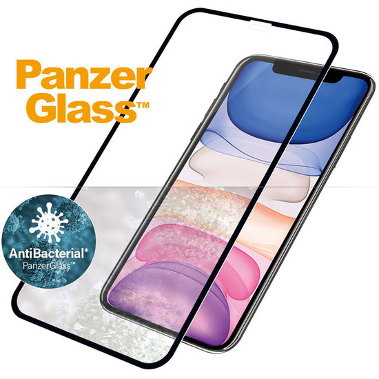 PanzerGlass Glazen IPhone 11 Antibacteriële Doorzichtig