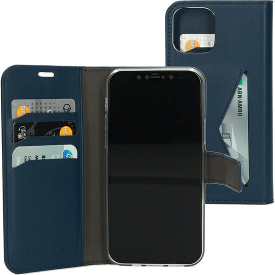 Mobiparts Classic Wallet IPhone 12 Pro Max Hoesje Blauw