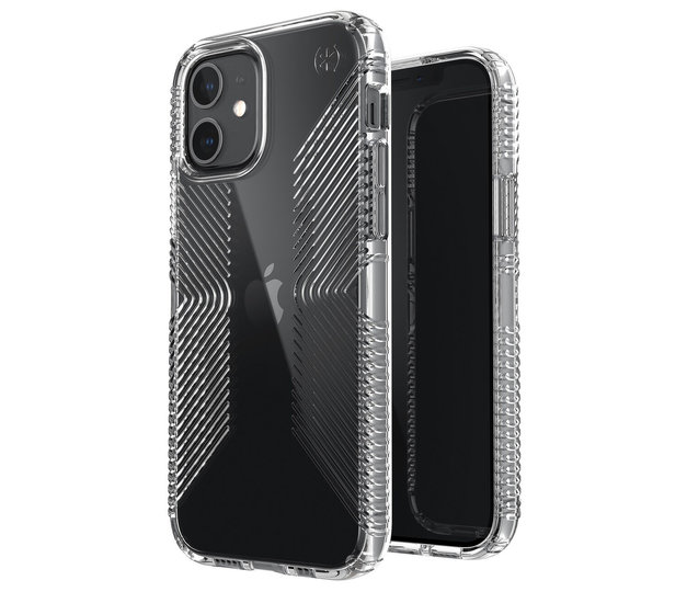 Speck Presidio Perfect Doorzichtig Grip IPhone 12 Pro / IPhone 12 Hoesje Transparant