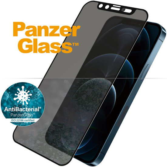 PanzerGlass Dual Privacy Glazen IPhone 12 Pro Max screenprotector