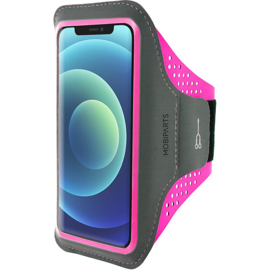 Mobiparts Comfort IPhone 12 Pro Max Sportband Roze