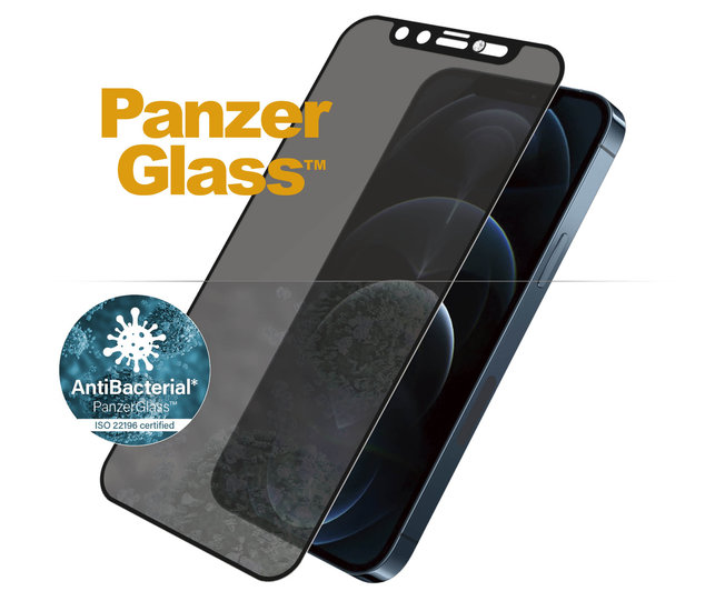 PanzerGlass CamSlider Swarovski Privacy IPhone 12 / 12 Pro Doorzichtig