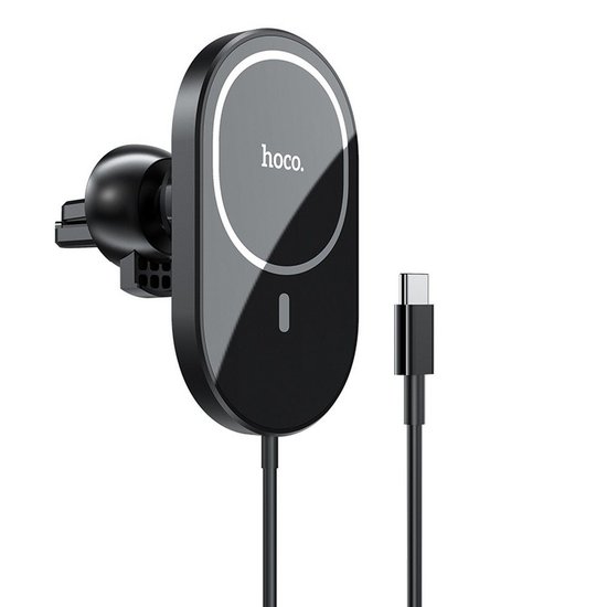 Hoco CA90 MagSafe IPhone 12 Draadloze Oplader Autohouder