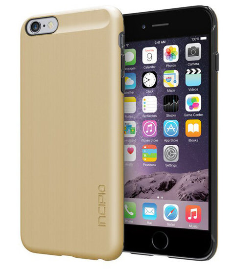 Incipio Feather Shine Hoesje IPhone 6 Plus Goud