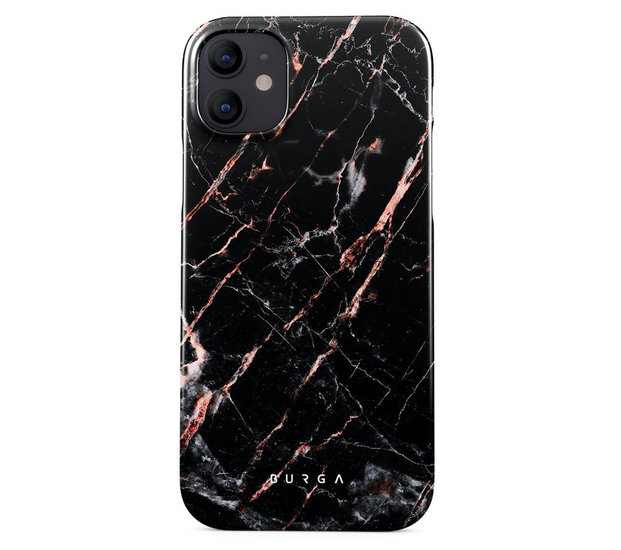 Burga Tough IPhone 12 Mini Hoesje Roze Goud Marble
