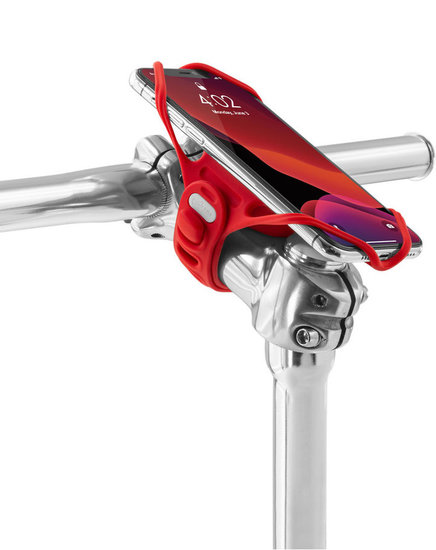 Bone Bike Tie Pro 4 Universele Telefoon Fietshouder Rood