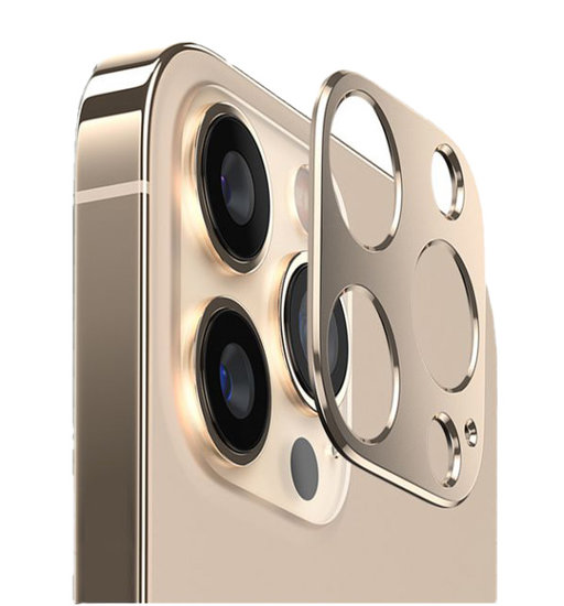 Tech Protection IPhone 13 Pro / IPhone 13 Pro Max Camera Beschermer Goud