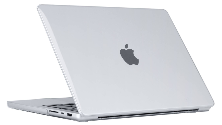 Hoesie MacBook Pro 16 Inch M2 / M1 Hardshell Transparant