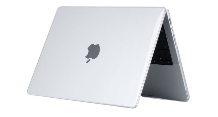TechProtection Hardshell MacBook Pro 16 Inch M2 / M1 Transparant