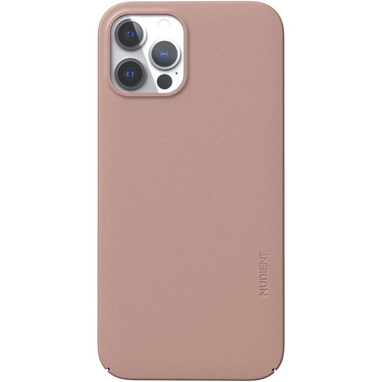 Nudient Thin Hoesje IPhone 12 Pro / IPhone 12 Hoesje Roze