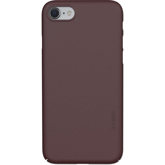 Nudient Thin Hoesje IPhone SE 2022 / 2020 Hoesje Rood