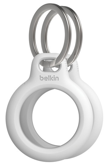Belkin Classic AirTag Sleutelhanger 2 Pack Wit