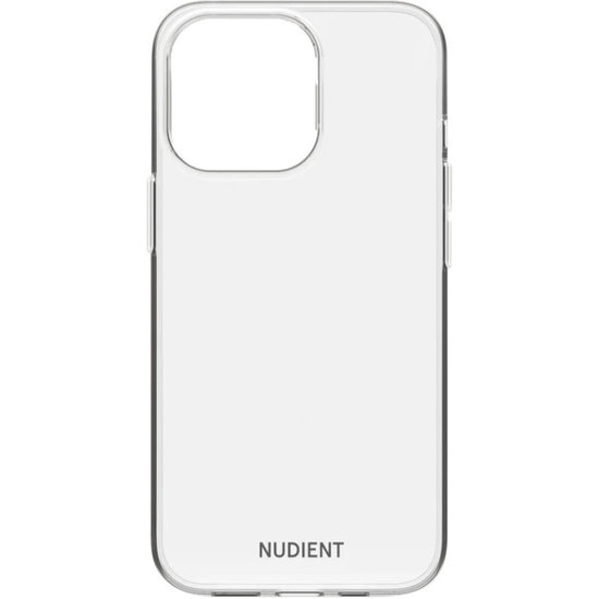 Nudient Thin Hoesje Roze IPhone 13 Pro Hoesje Doorzichtig