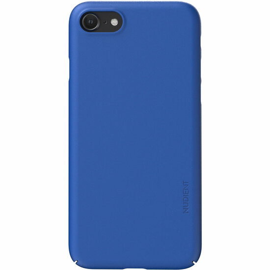 Nudient Thin Hoesje IPhone SE 2022 / 2020 Hoesje Blauwprint Blauw
