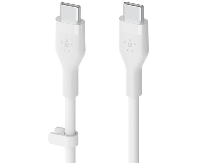 Afbeelding van Belkin BoostCharge Flex USB-C Kabel 1 Meter Wit | Appelhoes, dé specialist voor al je Apple producten