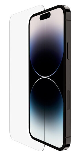 Afbeelding van Belkin Tempered iPhone 14 Pro Glazen Screenprotector | Appelhoes, dé specialist voor al je Apple producten