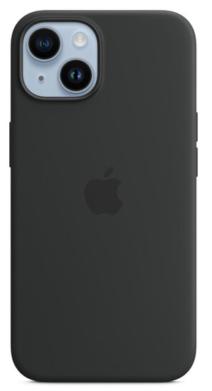Apple MagSafe Siliconen IPhone 14 Plus Hoesje Zwart