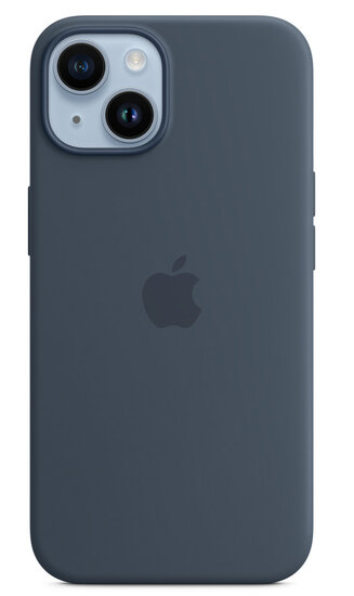 Apple MagSafe Siliconen IPhone 14 Plus Hoesje Blauw