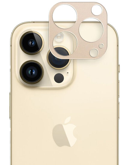 Tech Protection IPhone 14 Pro / IPhone 14 Pro Max Zilver Camera Protector Goud