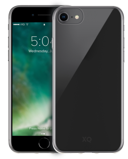 Xqisit Phantom Glass IPhone SE 2022 / 2020 / 8 / 7 Hoesje Doorzichtig