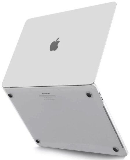 TechProtection Hardshell MacBook Pro 16 Inch 2019 Mat Transparant