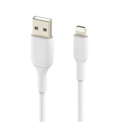 Afbeelding van Belkin BoostCharge Lightning Naar USB Kabel 2 Meter Wit | Appelhoes, dé specialist voor al je Apple producten