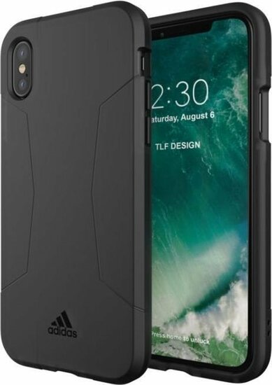 Afbeelding van Adidas Agravic iPhone X / XS Hoesje Zwart | Appelhoes, dé specialist voor al je Apple producten