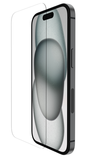 Afbeelding van Belkin Tempered iPhone 15 Glazen Screenprotector | Appelhoes, dé specialist voor al je Apple producten