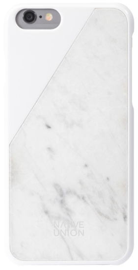 Native Union Clic Marble Hoesje IPhone 6/6S Wit