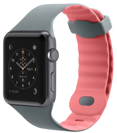 Afbeelding van Belkin Sport Watch Band 42 Mm Grijs | Appelhoes, dé specialist voor al je Apple producten
