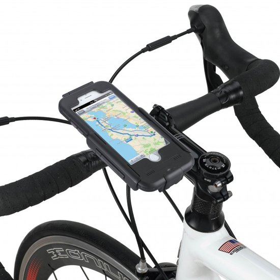 Tigra Bike Console IPhone SE 2022 / 2020 / 8 Fietshouder Zwart