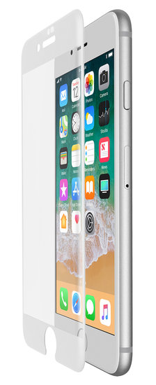 Belkin UltraCurve iPhone 8/7 Plus Glass Doorzichtig Wit
