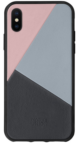 Native Union Clic Marquetry IPhone X Hoesje Roze