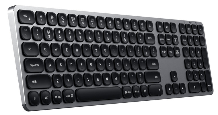 Satechi Zilver Blauwtooth Toetsenbord Space Grijs