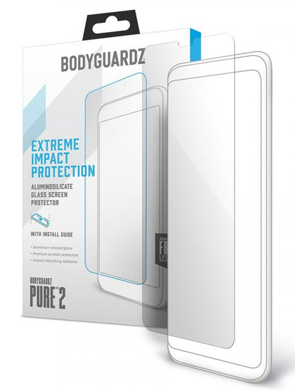 BodyGuardz Pure 2 Glass IPhone XS Max Doorzichtig