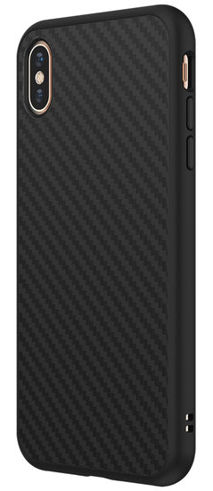 RhinoShield SolidSuit IPhone XS Max Hoesje Carbon Zwart