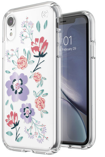Speck Presidio Doorzichtig Print IPhone XR Hoesje Canopy Floral