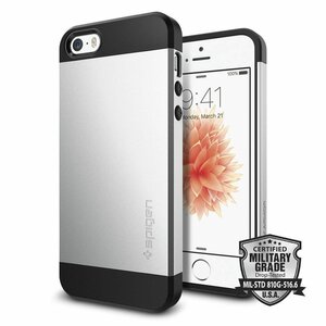 Spigen SGP Slim Armor S case iPhone 5/5S Silver