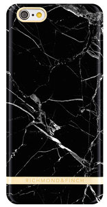 Richmond Finch Marble Glossy case iPhone 6/6S Black