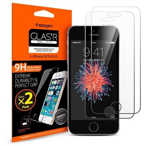 Spigen Glas.tR iPhone 5S/SE Tempered Glass screenprotector